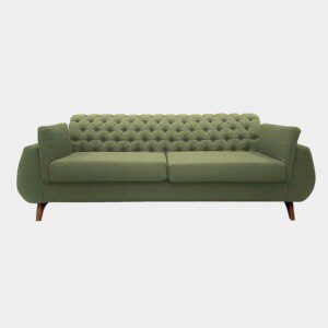 Sofa Bronx Tela Curri Verde